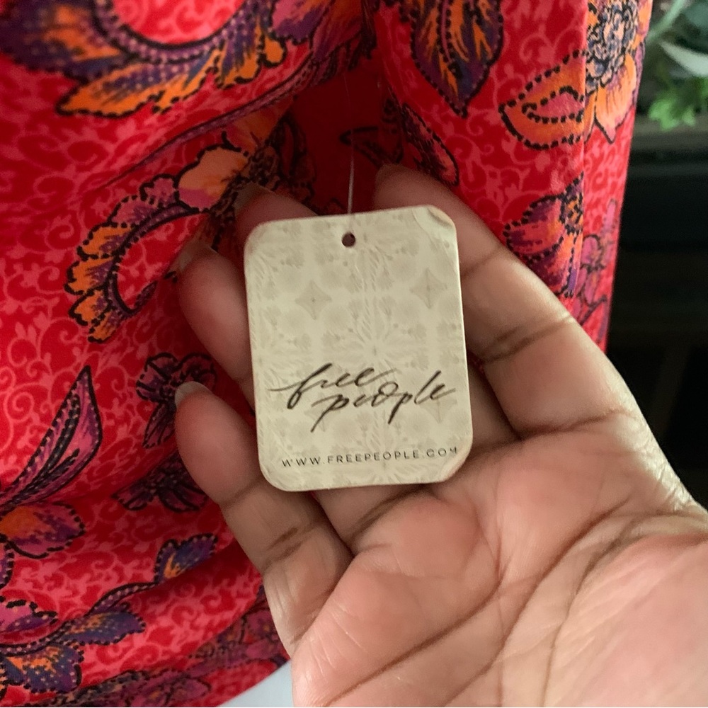 NWT BEAUTIFUL FREE PEOPLE WOMENS BLOUSE - Picture 4 of 12